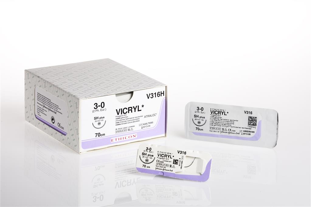 VCP317H  VICRYL + 2-0 SH+ VIOLET  36 PCS