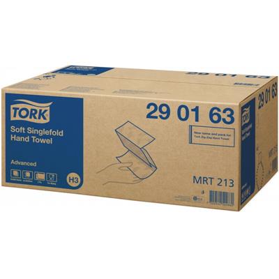 290163  Tork Soft ZZ Hand Towel 2-PLY WHITE 3750PC