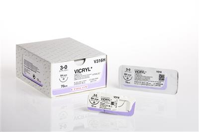 VCP304H  VICRYL + 4-0 RB-1+ VIOLET  36 PCS